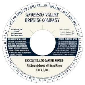 Anderson Valley Brewing Companyaa Chocolate Salted Caramel Porter