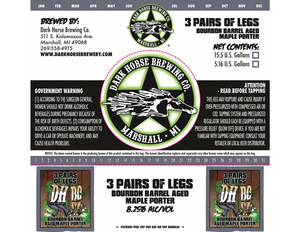 Dark Horse 3 Pairs Of Legs