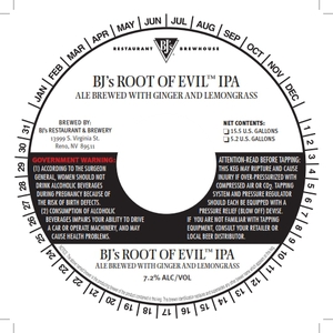 Bj's Root Of Evil IPA