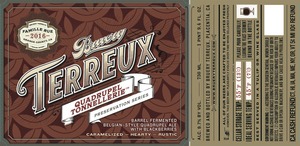 Bruery Terreux Quadrupel Tonnellerie With Blackberries