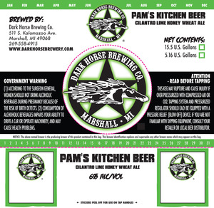 Dark Horse Pam's Kitchen Beer