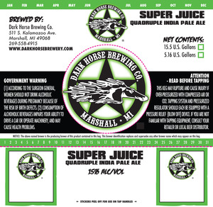 Dark Horse Superjuice Quadruple IPA