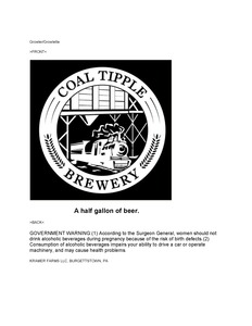 Coal Tipple Brewery March 2016