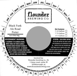 Flounder Brewing Co. Black Funk Ale Road