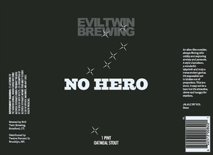 Evil Twin Brewing No Hero March 2016