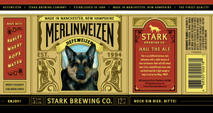 Stark Brewing Company Merlinweizen Hefeweizen February 2016