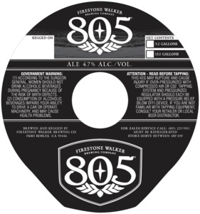 Firestone Walker Brewing Company 805