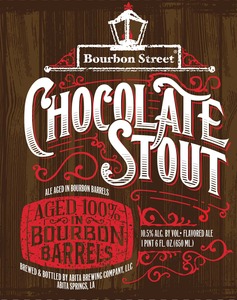 Abita Bourbon Street Chocolate Stout February 2016