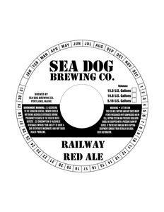 Sea Dog Brewing Company Railway Red