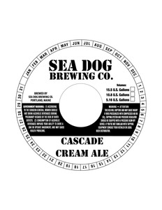 Sea Dog Brewing Company Cascade Cream