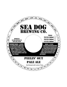 Sea Dog Brewing Company Peelin' Out Pale