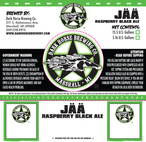 Dark Horse Jaa Raspberry Black Ale