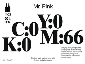 To Ol Mr. Pink February 2016