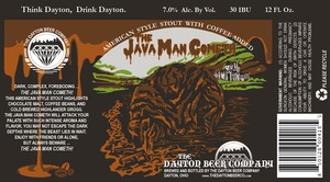 The Dayton Beer Company The Java Man Cometh Coffee Stout