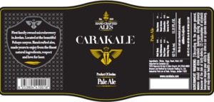 Carakale Pale Ale March 2016