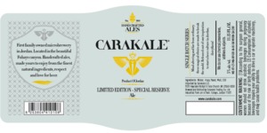 Carakale Limited Edition - Special Reserve March 2016