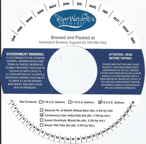 Riverwatch Brewery Cautionary Tale