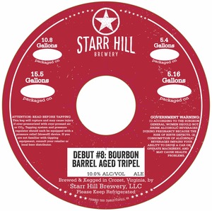 Starr Hill Barrel Aged Tripel