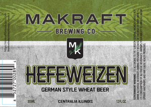 Makraft Brewing Co. Hefeweizen
