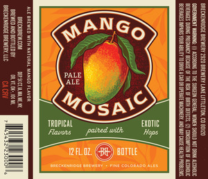 Breckenridge Brewery Mango Mosaic