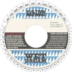 Evil Twin Brewing Wet Dream March 2016