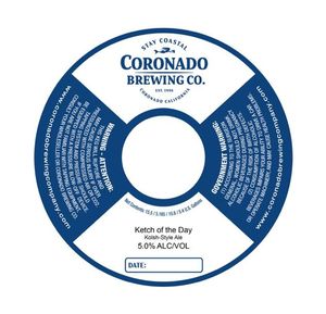 Coronado Brewing Company Ketch Of The Day