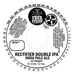Four String Brewing Co. Rectifier Double IPA
