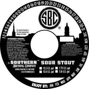 Sour Stout March 2016