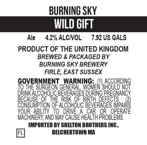Burning Sky Wild Gift March 2016