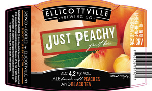 Ellicottville Brewing Company Just Peachy