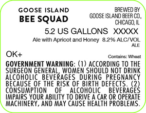Goose Island Bee Squad March 2016