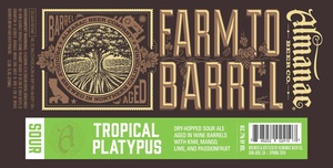 Almanac Beer Co. Tropical Platypus March 2016