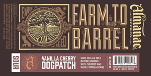 Almanac Beer Co. Vanilla Cherry Dogpatch March 2016