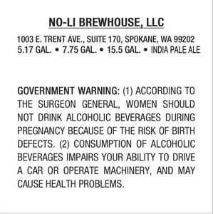 No-li Brewhouse Big Juicy March 2016