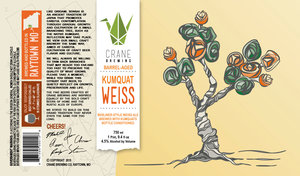 Kumquat Weiss Barrel-aged March 2016