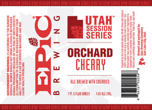 Epic Brewing Company Orchard Cherry March 2016