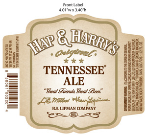 Happy & Harry's Tennessee Ale
