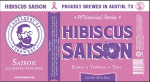 Adelbert's Brewery Whimsical Hibiscus Saison