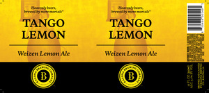 Kalona Brewing Company Tango Lemon Weizen Lemon Ale