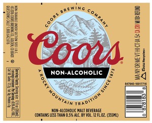 Coors Non-alcoholic 