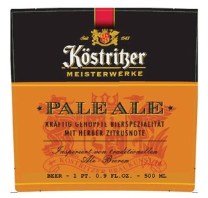 KÖstritzer Pale Ale