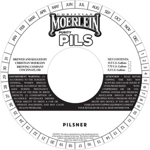 Christian Moerlein Purity Pils