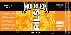 Christian Moerlein Purity Pils