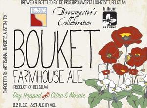 De Proef Brouwerij Bouket Farmhouse Ale March 2016