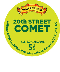 Sierra Nevada 20th Street Comet March 2016