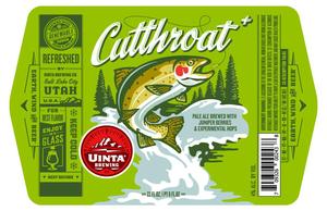 Uinta Brewing Company Cutthroat+ March 2016