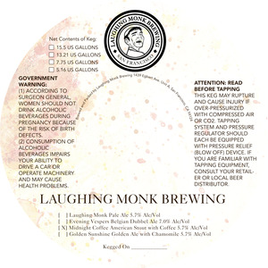 Laughing Monk Brewing Midnight Coffee