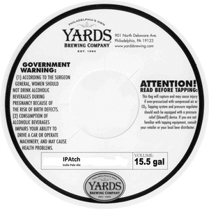 Yards Brewing Company IPAtch