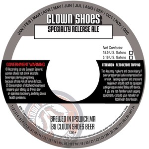 Clown Shoes Specialty Release March 2016