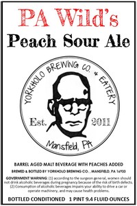 Pa Wild's Peach Sour Ale March 2016